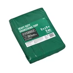 Drawstring Tarp Cover Waterproof Shade Canopy Green Heavy Duty Reversible 9 Ft. Fixed Price $25.07.