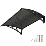 Yescom 39"X29" Window Awning Canopy Cover UV30+ Rain Patio Outdoor Brown. Fixed Price $69.90.