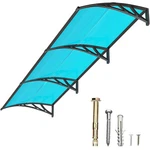 40"X120" New Window Canopy Patio Awning Overhead Door Polycarbonate Hollow Sheet. Fixed Price $110.59.