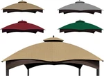 Beige Ripstop Replacement Cover For Lowe's Allen Roth 10X12 Gazebo Model #TPGAZ1. Fixed Price $119.86.