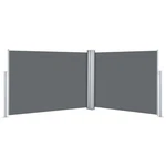 Retractable Side Awning Anthracite 39.4"X393.7" Sunshade Privacy Screen Vidaxl. Fixed Price $156.99.
