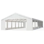 40'X20' Heavy Duty Carport Party Tent Event Canopy With Sidewalls & Window White. Fixed Price $1134.99.
