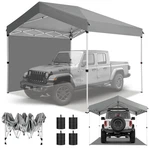 Cobizi 10X10FT Pop Up Tent With Sidewall Waterproof Gazebo Instant Sun Shelter. Fixed Price $98.99.