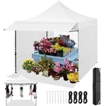 Cobizi 10X10 Pop Up Canopy Tent With Awning Heavy Duty Commercial Vendors Gazebo. Fixed Price $158.99.