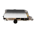 Aleko Retractable Rv Awning 10X8 Ft Patio Camping Waterproof Vinyl Canopy Black. Fixed Price $454.35.