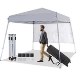 Pop Up Beach Tent Sun Shade Shelter Portable Canopy With Wheeled Bag Gray. Fixed Price $59.58.