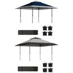 Outsunny 13'X13' Pop Up Canopy With Wheeled Carry Sand Bags. Fixed Price $184.99.