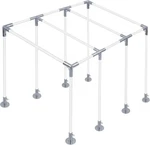 8-LEG Lean-to Canopy Fittings, Carport Frame Connectors Kit Diy Project. Fixed Price $138.67.