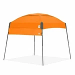 E-z Up Recreational Half Wall, Angle Leg, Orange/grey Accents *distressed Pkg. Fixed Price $24.99.