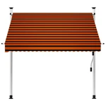 Manual Retractable Awning 6.35 Oz / Polyester With Pu Coated Sun Shade Vidaxl. Fixed Price $83.99.