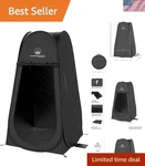 Water-resistant Pop-up Changing Tent Perfect For Beach, Camping, And Travel. Fixed Price $83.19.