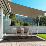 Outdoor Sun Shade Sail Canopy Shelter Cover Patio Awning Garden Rectangle 8X12. Fixed Price $44.99.