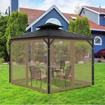 Gazebo Universal Replacement Mosquito Netting, 10'X12' Outdoor.... Fixed Price $59.73.