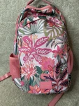 Vera Bradley Lighten Up Grand Backpack Rain Forest Canopy Coral Recycled. Fixed Price $24.99.