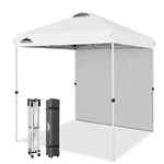 Eagle Peak 6.6 X Pop Up Canopy Tent Instant Outdoor With 1 Sidewall. Fixed Price $114.99.