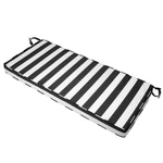 Mrsenloi Outdoor Bench Cushion 48X16X3 Inch Ties Thick Waterproof Porch Swing. Fixed Price $64.09.