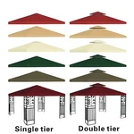 10'X10' Replacement Patio Pavilion Canopy Top Gazebo Tent Sunshade Cover Uv+. Fixed Price $45.99.
