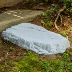Set Of 2 Flat Artificial Landscape Rocks With Stakes - Gray By Sunnydaze. Fixed Price $179.00.