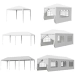 10' 20' 30' White Outdoor Wedding Party Tent Patio Gazebo Canopy With Side Wall. Fixed Price $56.58.