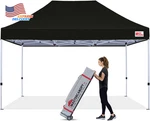 Pop Up Canopy Tent Commercial Grade 10X15 Instant Shelter (black). Fixed Price $446.02.