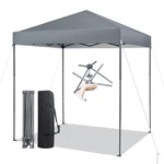 6.6X6.6 Ft Pop Canopy, 1 Person Instant Setup Tent With Center Lock.... Fixed Price $115.12.