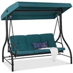 Best Choice Products 3-SEAT Canopy Swing Glider Furniture Converting Flatbed. Fixed Price $224.99.