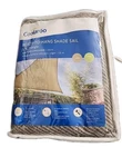 Coolaroo 12FT Triangle Shade Sail Tan Latte Color Ready-to-hang Summer. Fixed Price $18.99.