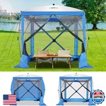 Cobizi 6X6 Ft Pop Up Gazebo Tent Screen Sidewalls Waterproof Portable. Fixed Price $164.12.