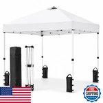 Kripowa 10X10 Pop Up Canopy Tent Waterproof Uv Blocking Heavy Duty Steel Frame. Fixed Price $177.39.