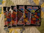 Lot Of 5 Jumbo 3D Book Sox Stretchable Fabric Covers With Glasses Sealed. Fixed Price $14.95.
