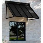 Awntech H23-4K, 4'8"W X 3"D 2'H, Metal Standing Seam Awning, Model B2011508. Fixed Price $320.00.
