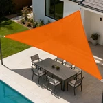 Permeable Sun Shade Sail Triangle Uv Blockage Canopy Cover For Garden Pool Patio. Fixed Price $31.01.