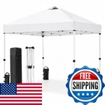 Kripowa 10X10 Pop Up Canopy Tent Waterproof Uv Blocking Heavy Duty Steel Frame. Fixed Price $236.42.