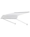 Vevor Window Door Canopy 40X42 Aluminum Alloy Front Awnings. Fixed Price $78.90.