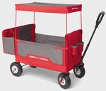 3 1 All Terrain Ez Fold Wagon Easy Hand Flat Store Canopy Red Gray. Fixed Price $255.36.