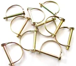 100PC 5/16" Gold Trailer Lock Pin, Round Heavy Duty Goliath Industrial RCPTC516. Fixed Price $68.99.