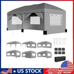 10X20 Ft Heavy Duty Pop Up Canopy Tent: Instant Shelter With Removable Sidewalls. Fixed Price $178.99.