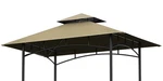 Grill Gazebo Replacement Canopy Top, 5'X8' Double Tiered Cano.... Fixed Price $50.58.