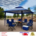 13'X13' Instant Canopy Pop Up Tent Outdoor Gazebo Shade W/ Wheels Camp Backyard. Fixed Price $268.99.