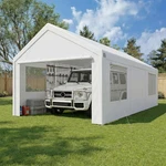 Carport 10X20FT Heavy Duty Portable Garage, 2.0 Powder Coated Frame(better Than. Fixed Price $600.99.
