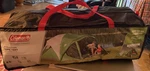 Coleman Evanston Dome Tent 6 Person Screen Room Waterproof Strong Frame Nwt. Fixed Price $180.00.