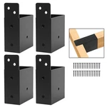 Brackets 4PCS, 2" X 4" (actual 1.6" 3.6") For Pergolas, Gazebos, Lo.... Fixed Price $44.87.