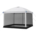 Canopy Mesh Curtain Accessory With Zippered Walls For 10' X. Fixed Price $64.96.