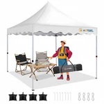 Hoteel 10X10 Pop Canopy Tent One Person Setup Outdoor Shade Upf 50 And. Fixed Price $187.82.