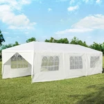 Tangkula 10' X 30' Outdoor Waterproof Gazebo Canopy W/ 6 Removable Sidewalls .... Fixed Price $283.06.