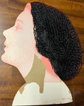 Hair Store Sign Beauty Display Multiple Original Fine Mesh Vintage. Fixed Price $64.95.