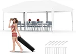 10X20 Pop Up Canopy Tent, Heavy Duty Commercial Instant Shelter With 4 Sand Bags. Fixed Price $138.99.