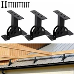 Tayory Heavy Duty Roof Riser Brackets Kit 3 Pcs Adjustable Angle Pergola Wall Mo. Fixed Price $81.23.