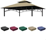 Scocanopy Upgraded Fabric Replacement Grill Bbq Gazebo Roof Top For. Fixed Price $59.62.