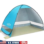 Oversized Beach Tent Popup Sun Shelter Uv Protection Windproof Portable Canopy. Fixed Price $54.54.